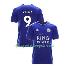 Divisa di Calcio Leicester City Jamie Vardy 9 Prima 2018/2019